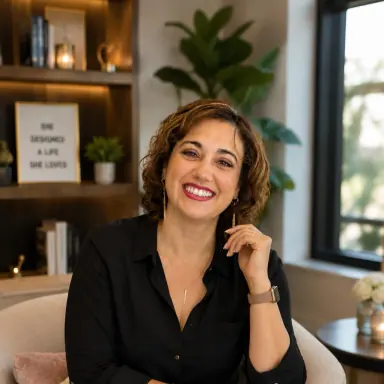 Olga Binyaminov, host of the free couples workshop